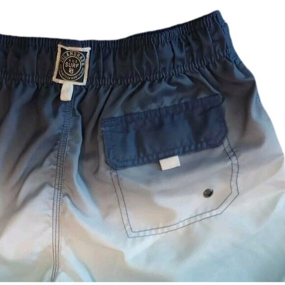 🪻BOGO🪻 Mens Board Shorts Sz 32 Ombre Print‎ Trunks ISLAND HAZE - Picture 7 of 11